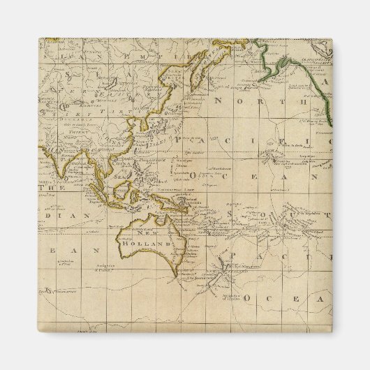 世界図 マグネット (正面)