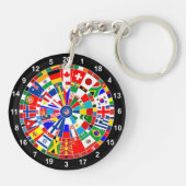 世界国旗ダーツボードゲーム旅行bulls-e キーホルダー (裏面)
