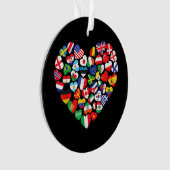 世界国旗国際的 オーナメント (正面)