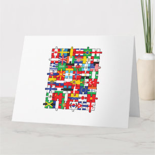 世界国旗国際的 カード