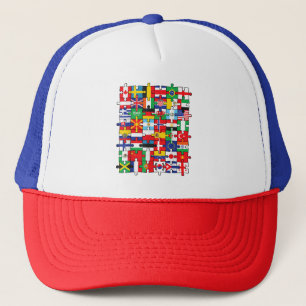 世界国旗国際的 キャップ