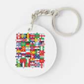 世界国旗国際的 キーホルダー (裏面)