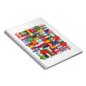 世界国旗国際的 ノートブック (右側)