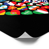 世界国旗国際的 ポスター (角)