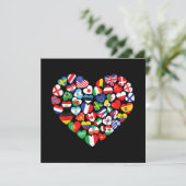 世界国旗国際的 招待状 (スタンド正面)