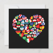 世界国旗国際的 招待状 (裏面)