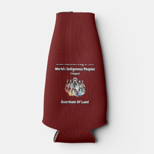 世界国際的の先住民族の日 ボトルクーラー (正面)