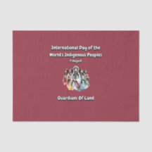 世界国際的の先住民族の日