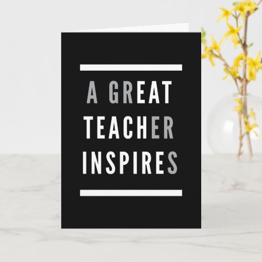 世界国際的先生デー食べインスパイア教えはLGBT カード (黄色い花)