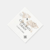 世界地図おめでとうグラードwanderlustクラス スタンダードカクテルナプキン (角)