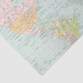 世界地図のティッシュペーパー 薄葉紙 (詳細)