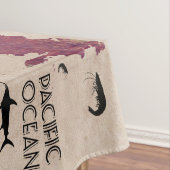 世界地図のテーブルクロス テーブルクロス (インサイチュ)