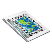 世界地図のハゲタカ ノートブック (右側)