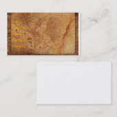 世界地図の名刺 名刺 (正面/裏面)