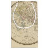 世界地図の地図 スモールペーパーバッグ (裏面)