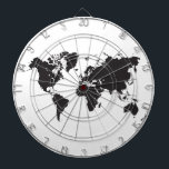 世界地図の投げ矢板 ダーツボード<br><div class="desc">世界地図の投げ矢板</div>