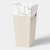 世界地図の旅行の冒険が開始Grad Popcorn フェイバーボックス (裏面)