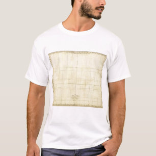 世界地図の輪郭 Tシャツ