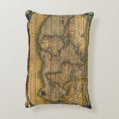 世界地図アンティークオルテリアス欧州トラベル アクセントクッション (裏面(縦))