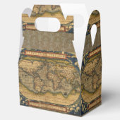 世界地図アンティークオルテリアス欧州トラベル フェイバーボックス (オープン)
