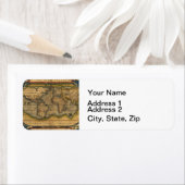 世界地図アンティークOrtelligusヨーロッパ旅行 ラベル (インサイチュ)