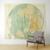 世界地図インディアン海、ヨーロッパ、アジア、アフリカ タペストリー (インサイチュ(横))