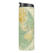 世界地図インディアン海、ヨーロッパ、アジア、アフリカ タンブラー (回転右)