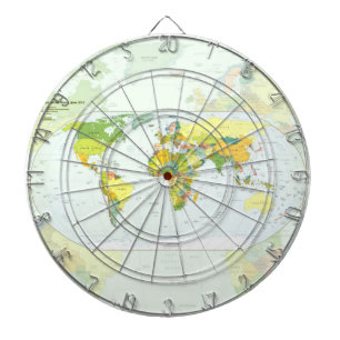 世界地図グローブカントリーアトラス ダーツボード