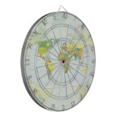 世界地図グローブカントリーアトラス ダーツボード (正面左)