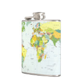 世界地図グローブカントリーアトラス フラスク (左)