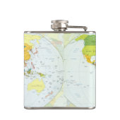 世界地図グローブカントリーアトラス フラスク (裏面)