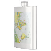 世界地図グローブカントリーアトラス フラスク (左)