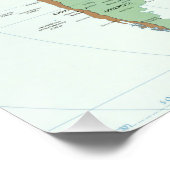 世界地図グローブカントリーアトラス ポスター (コーナー)