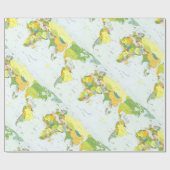 世界地図グローブカントリーアトラス ラッピングペーパー (フラット)