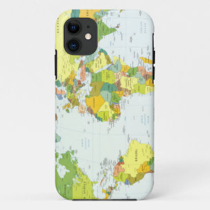 世界地図グローブカントリーアトラス iPhone 11 ケース