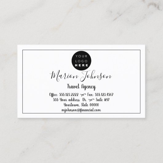 世界地図グローブマップ旅行代理店金ゴールドQRロゴ 名刺 (裏面)