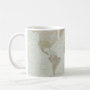 世界地図コーヒーマグ コーヒーマグカップ