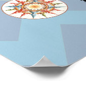 世界地図シーブロン ポスター (角)