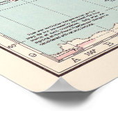 世界地図ポスター ポスター (角)