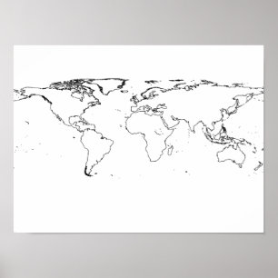 世界地図ポスター ポスター