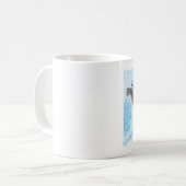 世界地図マグカップ コーヒーマグカップ (正面左)