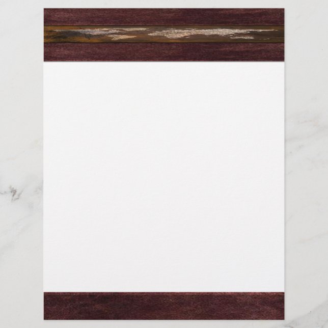 世界地図レターヘッド (正面)