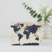 世界地図動揺して海軍 ポストカード (スタンド正面)