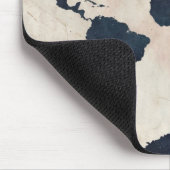 世界地図動揺して海軍 マウスパッド (コーナー)