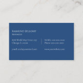 世界地図名刺 名刺 (裏面)