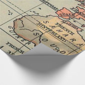 世界地図地理 ラッピングペーパー (角)