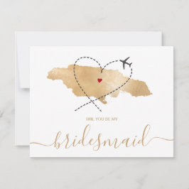 世界地図金ゴールドは私の花嫁になる 招待状