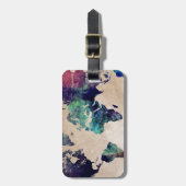 世界地図10 ラゲッジタグ (正面縦)