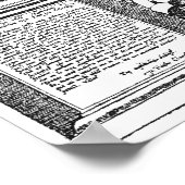 世界地図1566 ポスター (角)