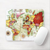 世界地図1675年 マウスパッド (マウス)